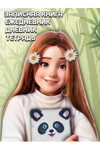 Otlicnyj Pandula Not Defteri İçin Tüylü Bloknot 201977698 Beyaz