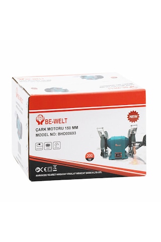 Be Welt BHD00693 Çark Taş Motoru 150 MM