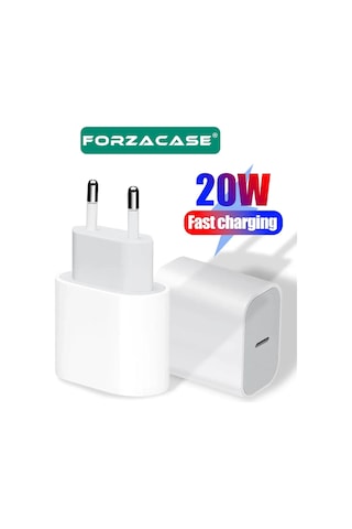 Forzacase FC400 20W Usb-C Hızlı Şarj Cihazı