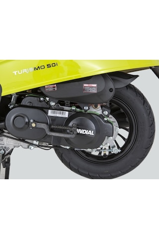 Mondial 50 Turismo Motorsiklet Kırmızı