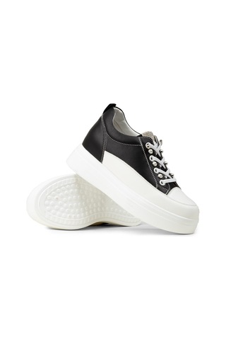 Deery Kadın Gizli Topuk Siyah Sneaker Ayakkabı - K0120zsyhc01 Siyah