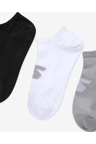 Skechers U 3 Pack Low Cut Sock Unisex Çok Renkli Çorap S192263-900 Çok Renkli