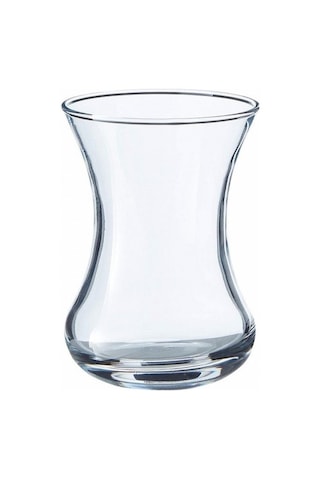 Paşabahçe 42381 İnce Belli Çay Bardağı 125 Cc 6 Lı Şeffaf