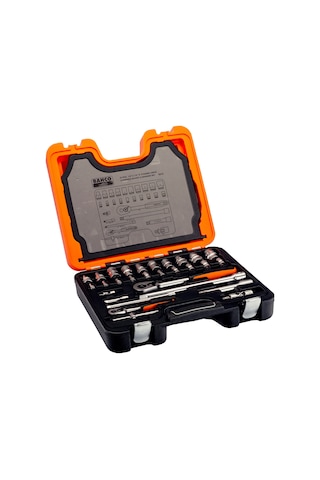 Bahco S410 41 Parça Lokma Takımı 1/2 + 1/4