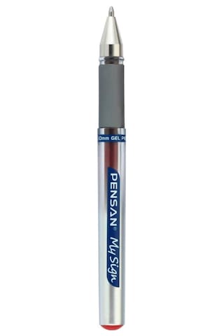 Pensan 6030 My Sign Jel Roller Kalem 1.0 Mm Kırmızı 12 Li Paket