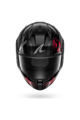 D-skwal 3 Shıever Kapalı Kask Motozilla Kırmızı