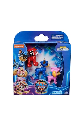 Paw Patrol Pup Squad 3'lü Mini Figür Seti