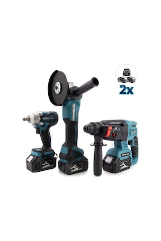Dawreek Üçlü Set MK350 2B1Ş (Ş.Spral+S.Sıkma+Ş.Hilti)