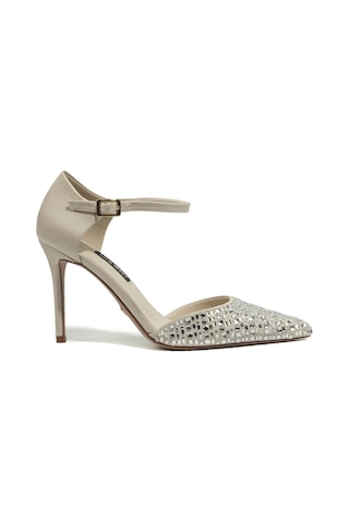 Nine West Jovana 6fx Şampanya Kadın Topuklu Sandalet 000000000102051468 Bej