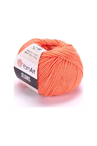 Yarnart Jeans Amigurimi & Motif El Örgü Ipi - 23 Turuncu Yarnart Jeans Amigurimi & Motif El Örgü Ipi - 23 Turuncu