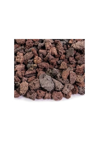 Kırmızı Pomza Taşı 9 Kg 10-15 mm Volkanik Ponza