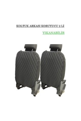 Araba Koltuk Arkası Koruyucu Oto Koltuk Kılıfı Koruma Örtüsü 2 Li (245753199)