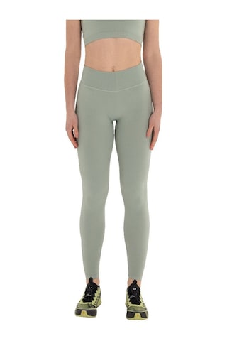 Inguz Seamless Push Up Toparlayıcı Yoga Tayt Açık Yeşil