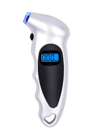 Led Dijital Lastik Basınç Ölçer 0-150 Psı 4 Ünite Değiştirilebilir El Tipi Elektrikli Hassas Ağır Hizmet