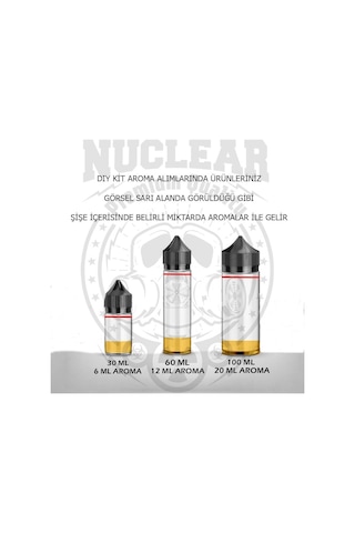 Nuclear 30 ML Dıy Kit One Hit Wonder Mikman Gıda Aroması ( 6 ML Aroma İçerir )