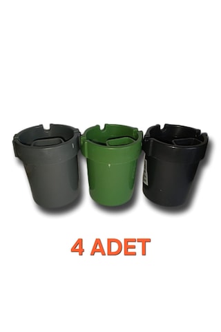 Enka Oto Kokusuz Küllük Çakmak Hazneli Renk Seçenekli 4 Adet