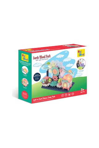 Ogi Mogi Toys Işıklı Ve Sesli Dönme Dolaplı Penguenli Lunapark Oyun Seti