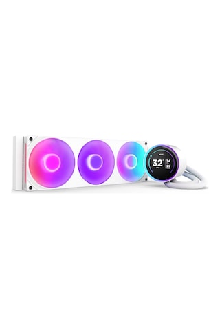 Nzxt Kraken Elite Rgb Ips Lcd Rl-kr36e-w2 360 Mm Beyaz İşlemci Sıvı Soğutucu