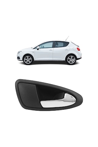 Seat İbiza 6j Kasa 2009-2017 Uyumlu Sağ Ön Yolcu Tarafı İç Kapı Açma Kolu Parlak Krom 6j1837114