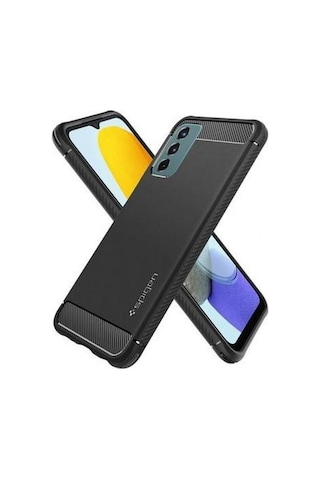 Spigen Galaxy Uyumlu M23 5g / Galaxy Uyumlu F23 5g Kılıf Rugged Armor Black