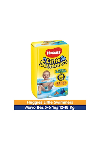 Huggies Little Swimmers Mayo Bebek Bezi 5-6 Yaş 11 Adet 5 - 6 Numara