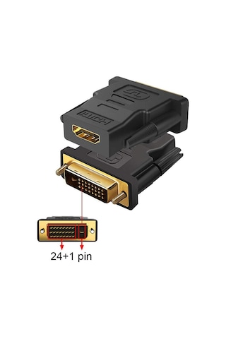 Codegen Cdg-cnv37 Codegen Dvı 24+1 Pin Erkek - Hdmı Dişi Çevirici Adaptör Cdg-cnv37 Sku: Smg8690010636645