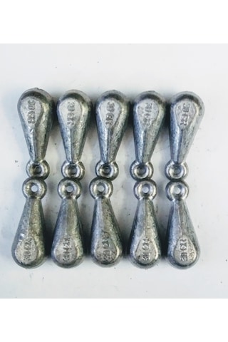 Olta Kurşunu 30 Gram Damla 10 Adet Olta Kurşunu 30 Gram Damla 10 Adet