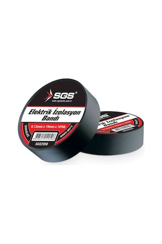 Sgs SGS2950 Elektrik İzolasyon Bandı 19 MM 10'lu