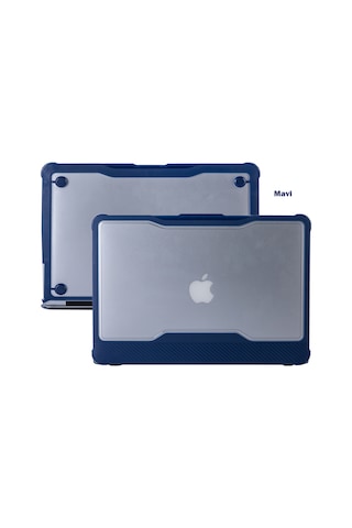 Apple Uyumlu MacBook Air Kılıf Hardcase A1369 A1466 İle Kılıf Outdoorhf Siyah