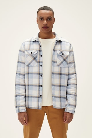 Bad Bear Thomas Mavi Kareli Erkek Oduncu Gömlek Ceket-mavi Mavi