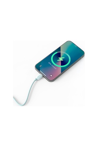 Lenyes Lc536 Type-c To Type-c Pd Örgü Tasarımlı Hızlı Şarj Özellikli Şarj Kablosu 60w 1m Yeşil Yeşil