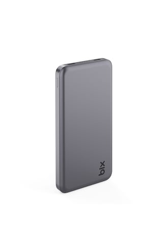 Bix Pb113 10000mah Pd 20w Çift Usb-c Portlu Powerbank Koyu Gri