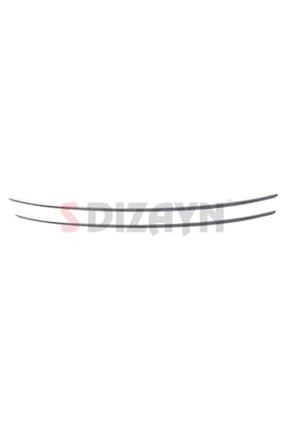S-Dizayn  Volkswagen Jetta Krom Ön Tampon Çıta 2 Prç 2011-2014
