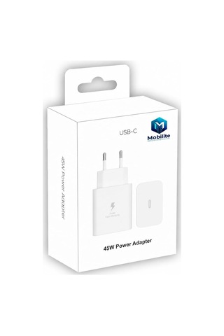 Gerçek Güç 45w Pd Süper Hızlı Samsung Uyumlu S20/s21/s22/s23/s24/s25/s26