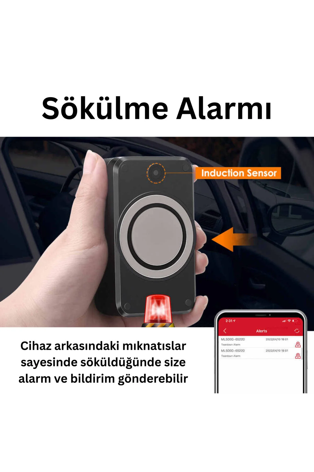 Ml500 Kişisel Gps Yaşlı, Çocuk Ve Bireysel Güvenlik İçin 12 Ay