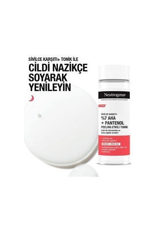 Neutrogena Sivilce Karşıtı Peeling Etkili Tonik 125 ML