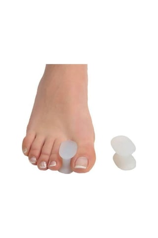 Ayak Parmak Arası Silikon Makara Parmak Ayırıcı 1 Çift