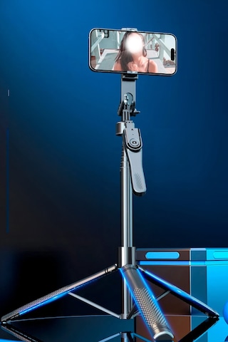Thentech Uzanabilir Selfie Çubuğu Tripod Uzaktan Kumandalı Tripod Selfie Çubuğu Olarak Kullanılabilir Tripod