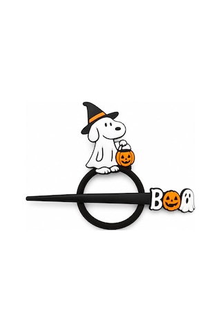 Cadı Şapkalı Sevimli Figürlü Saç Tokası Halloween Temalı Şık Saç Aksesuarı Günlük Kullanıma Uygun Çok Renkli