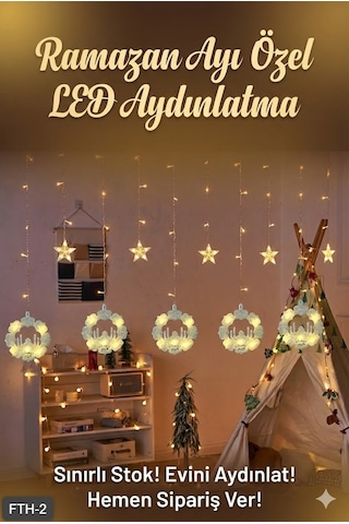 Ramazan Perde Led Işık 3 Metre 68925024