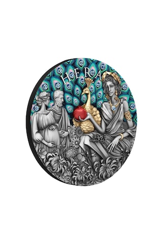 Agakulche Hera Altın Kaplama Gümüş Sikke Coin