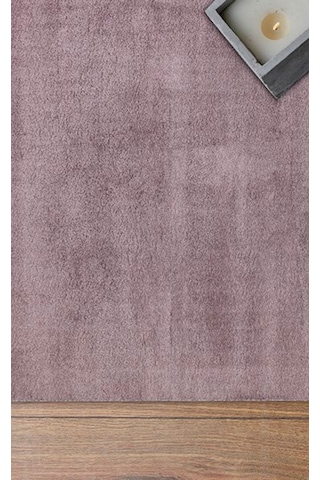 Comfort 1006 Lıla Kolay Kullanımlı Hav Toz Vermez Yumuşak Dokulu Modern Pofuduk Shaggy Halı
