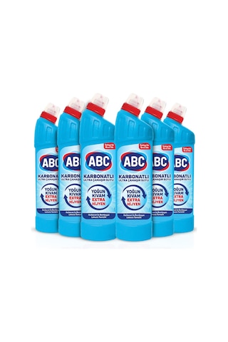 Karbonatlı Ultra Çamaşır Suyu 750 Ml 6'lı Diğer