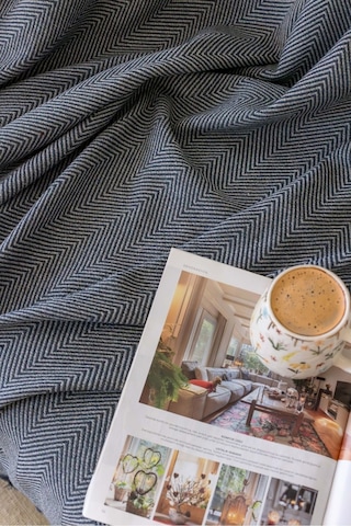 Antrasit-gri Koltuk Örtüsü Balıksırtı Desen 180 210 Antrasit-gri