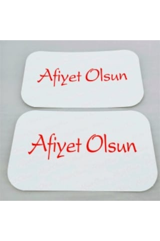 Alüminyum Kap 2Gözlü 100 Lü + Kapak