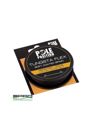 Spro Tungstaflex Dark Silt Örgü Misina 20lb 18m