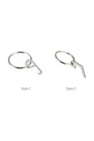 Ranyeek Çelik Anahtar Zinciriyle Ültra Hafif Çok İşlevli Açıcı - Şişe, Kutular İçin Edc Araç