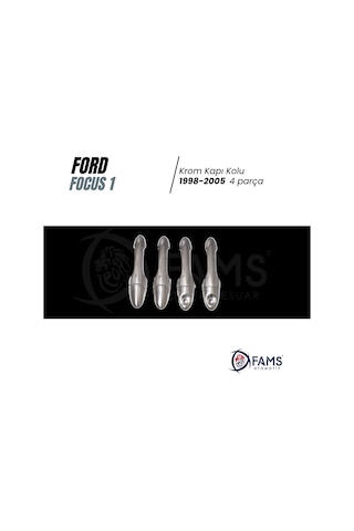 Ford Focus 1 Krom Kapı Kolu 4 Kapı 1998-2005 P.Çelik Çift Del .