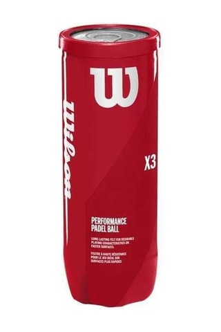Wilson Performance 3'lü Padel Topu Wr8900801001 Renksiz Çok Renkli