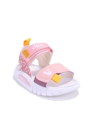 Vicco Dekan 332p25y203 Pudra Ortopedik Günlük Kız Çocuk Spor Sandalet Pudra